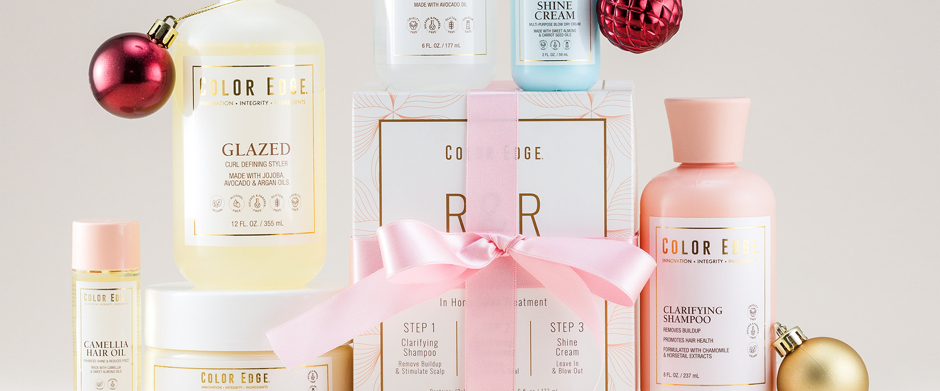 Color Edge bundles wrapped with a bow