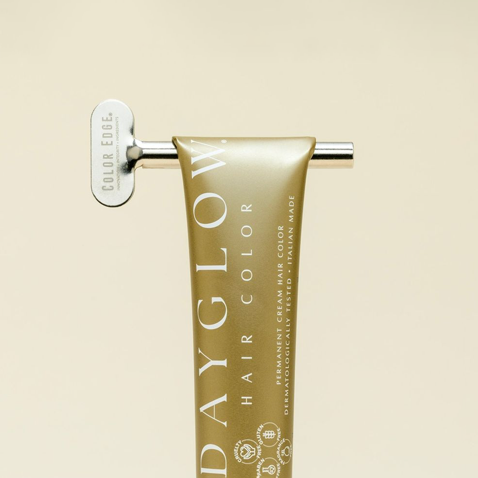 Dayglow Hair Color tube with Color Key