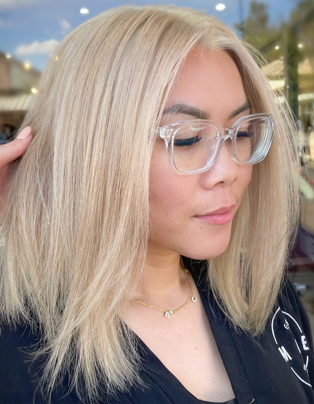 Ali's work using Dayglow color line