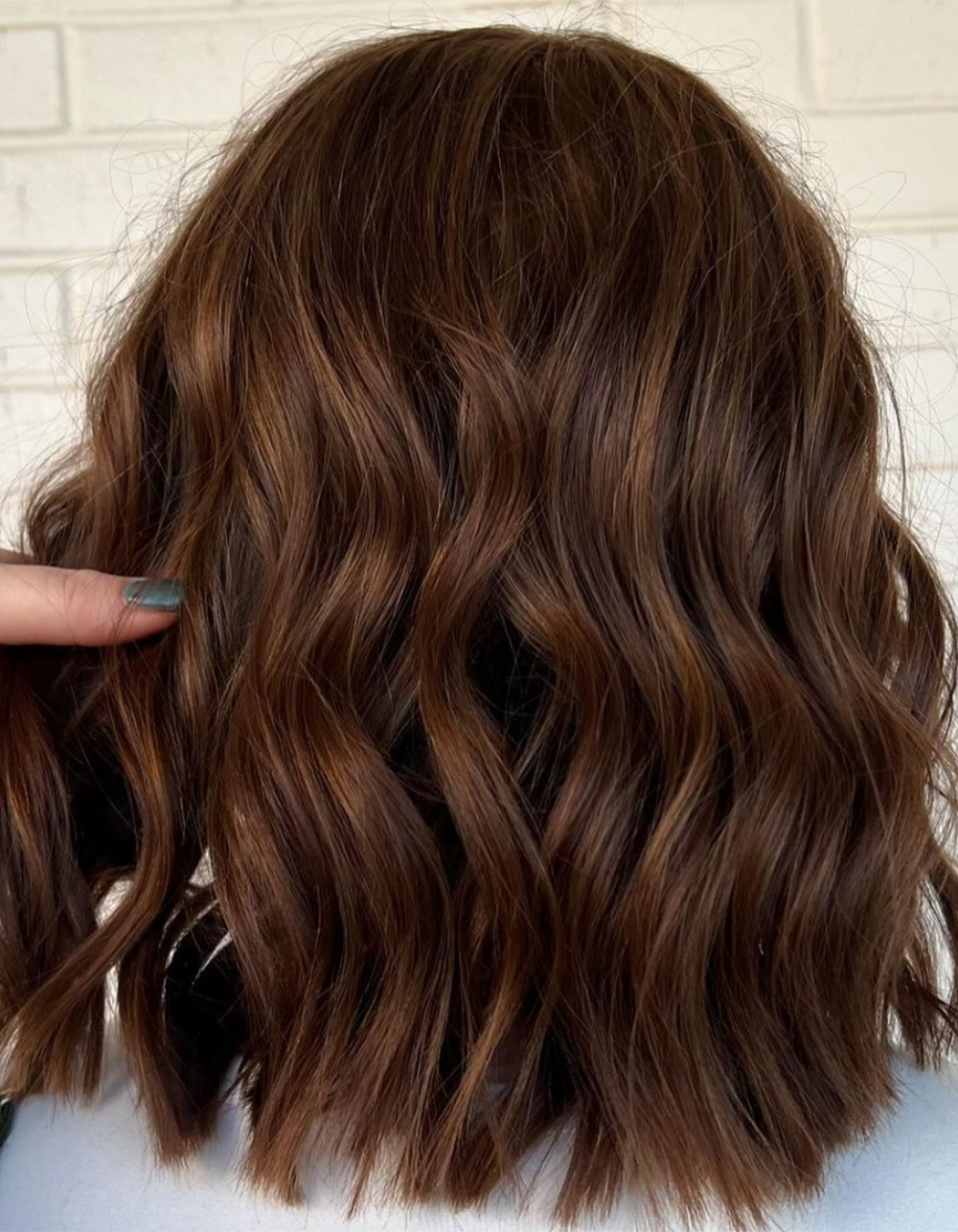 Evie color work with Dayglow formula