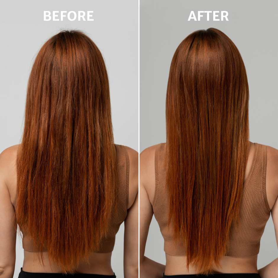 Before and after using Polish