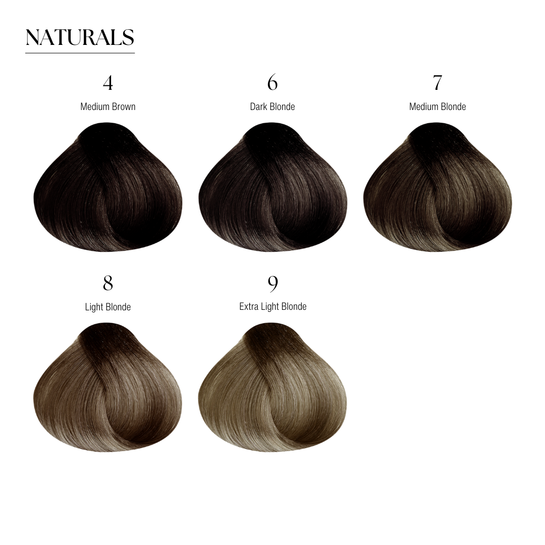 Demi hair color swatches