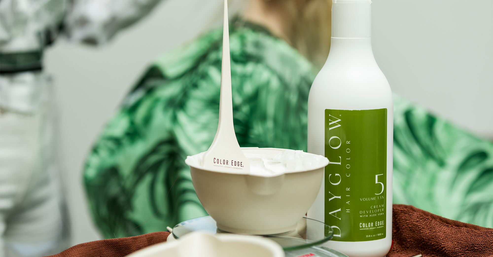 Dayglow Color developer bottles