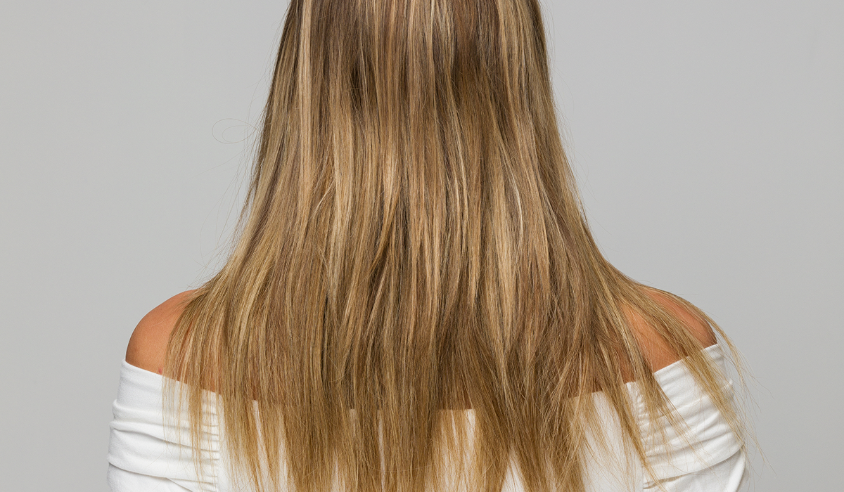 Hair before using Bonding Reconstructor