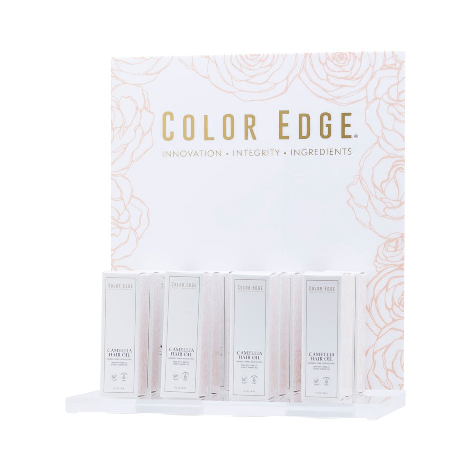 Camellia Hair Oil Display