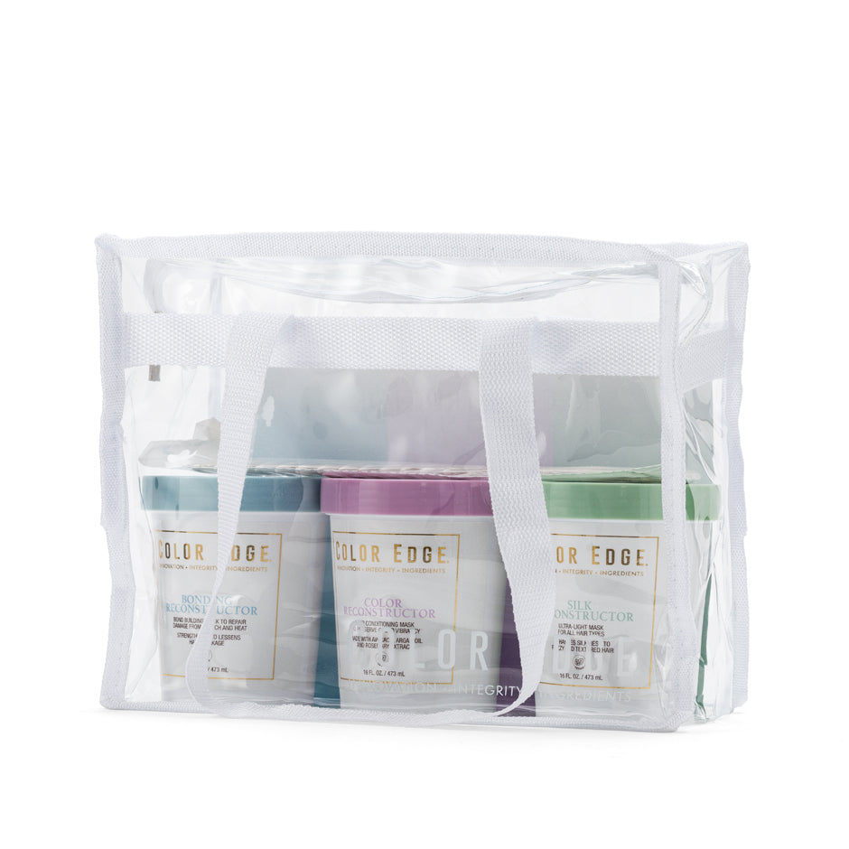 Color Bonding and Silk Reconstructors with Wide Tooth Comb in a clear bag