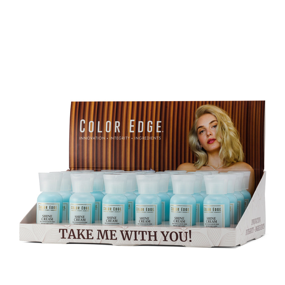 Shine Cream holiday favors, 24 2oz bottles