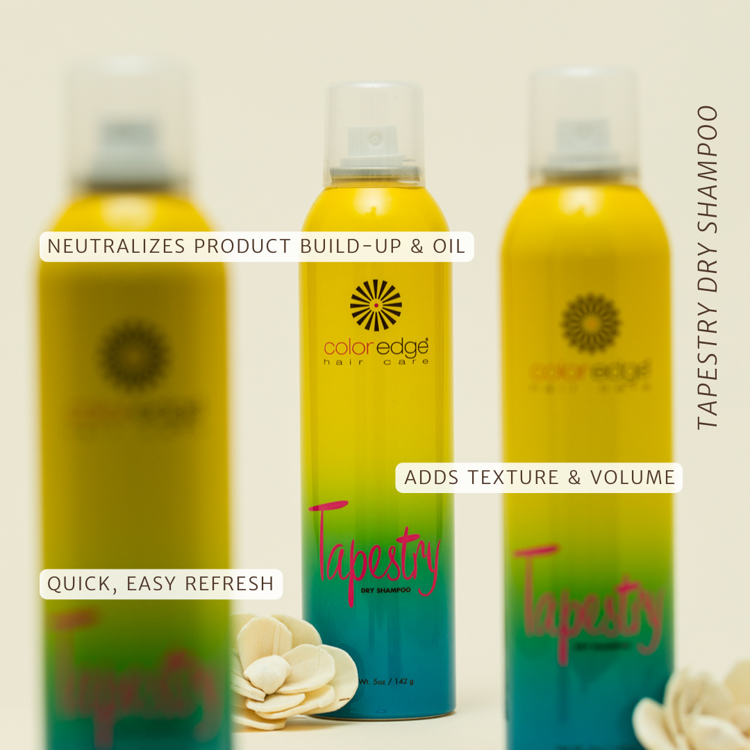 Tapestry Dry Shampoo: neutralizes product build-up, adds texture, quick refresh