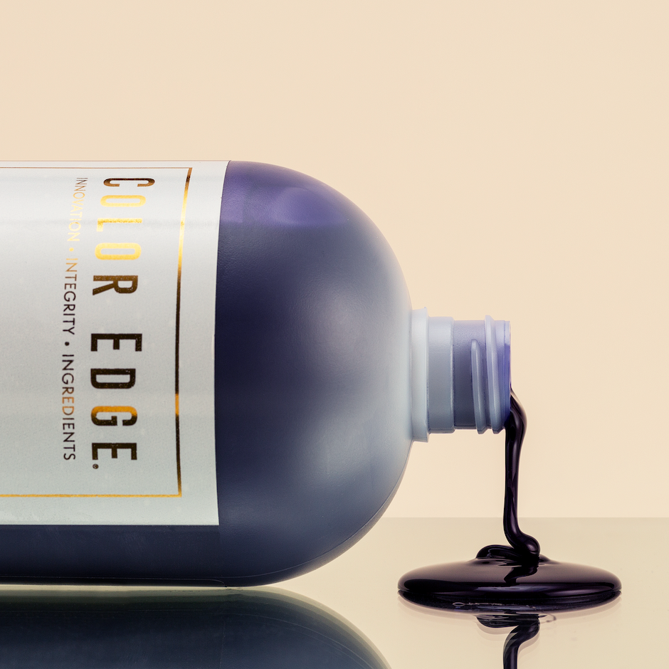 Frosty Shampoo dripping out of bottle