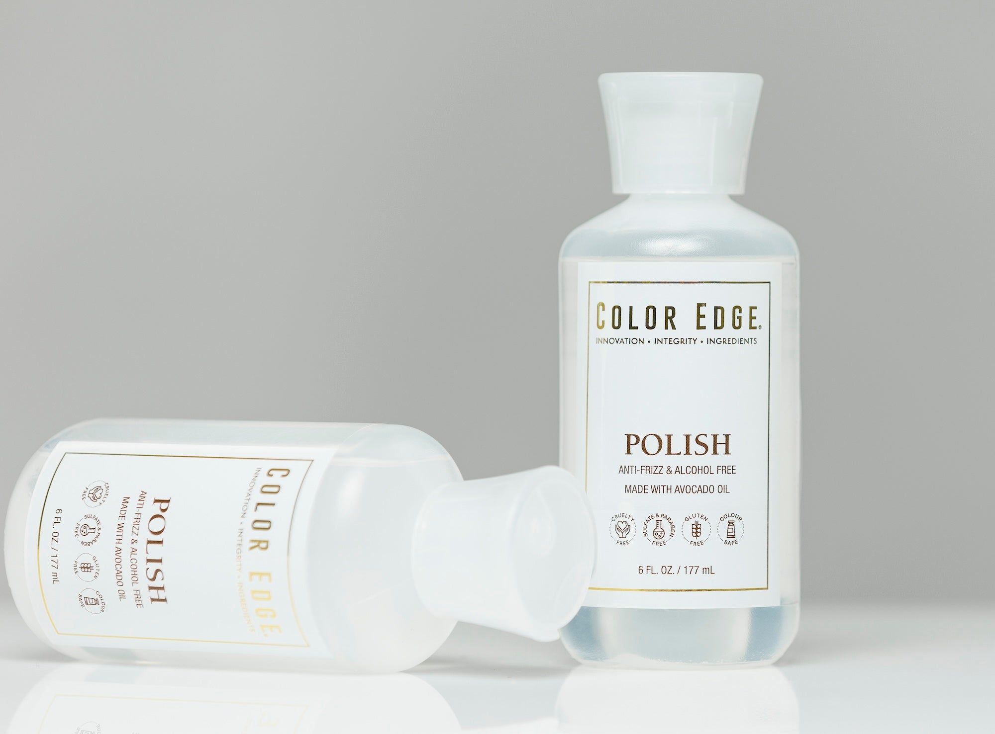 Two bottles of Color Edge Polish 6oz