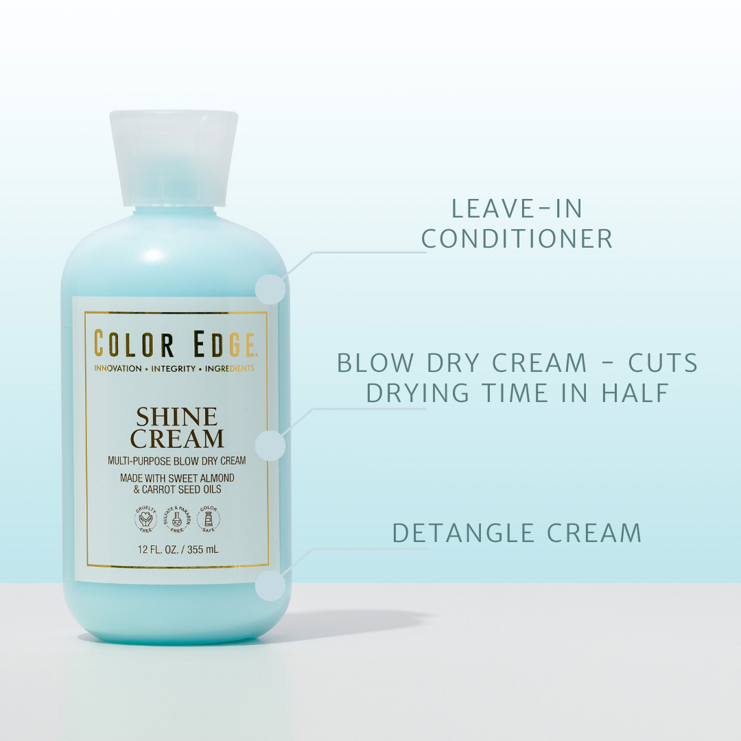 Shine Cream infographic