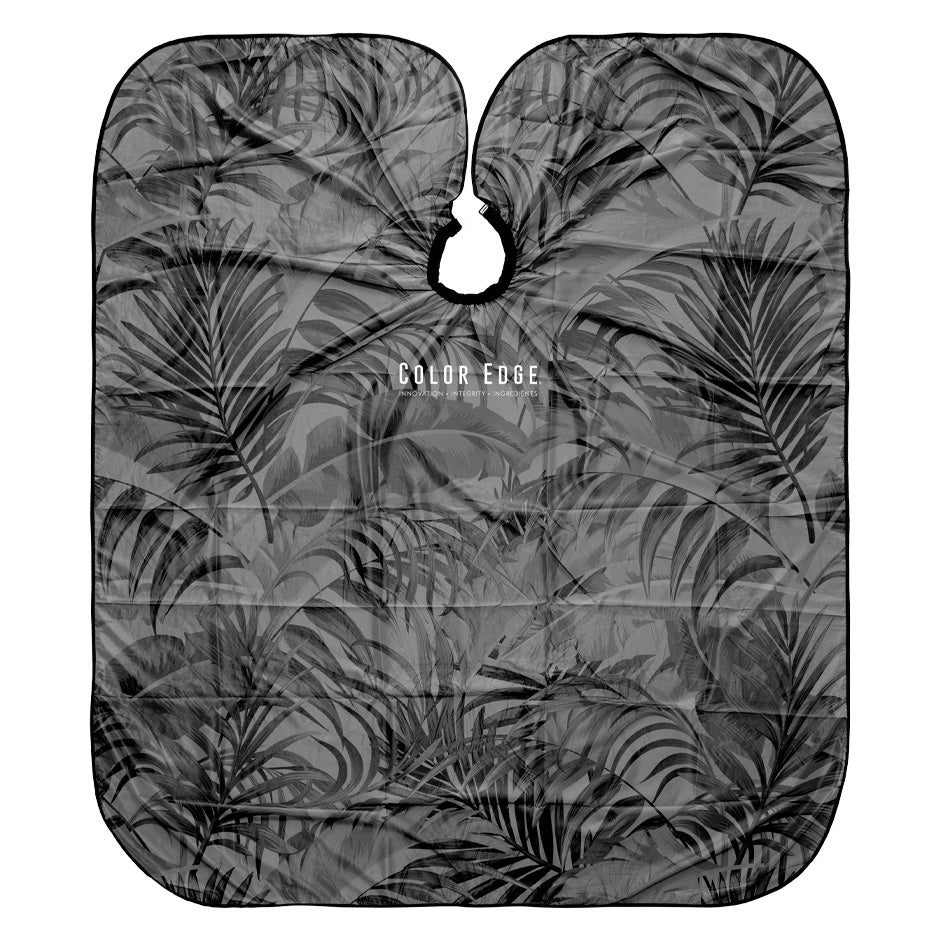 Cali Collection Cutting Cape, Black Palm Trees