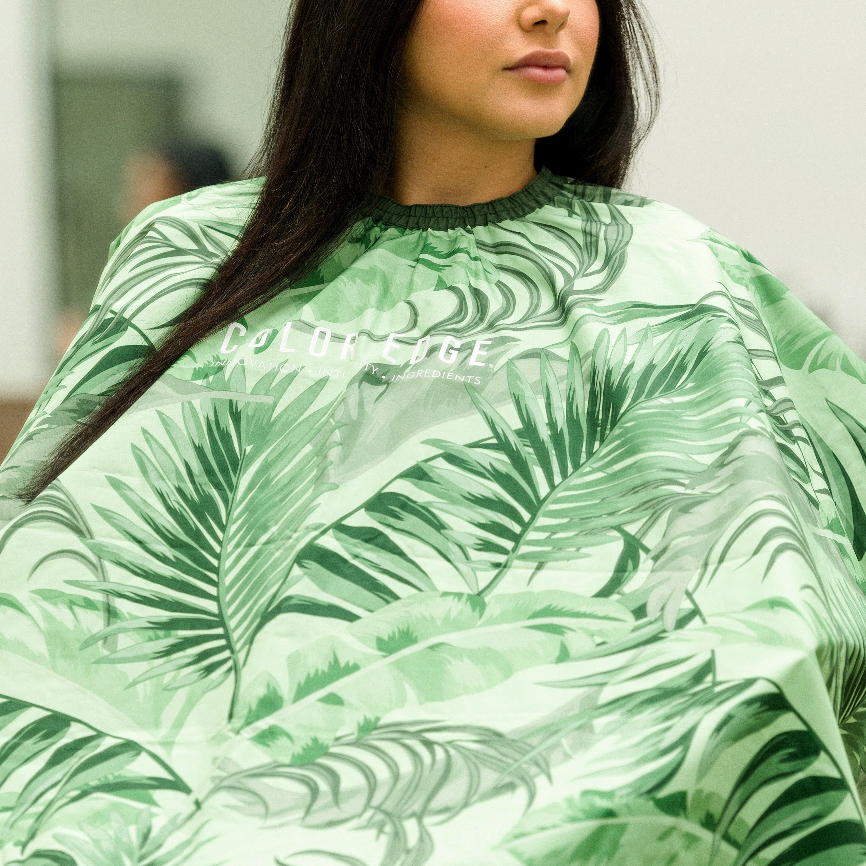Cali Collection Chemical Cape, Green Palm Trees